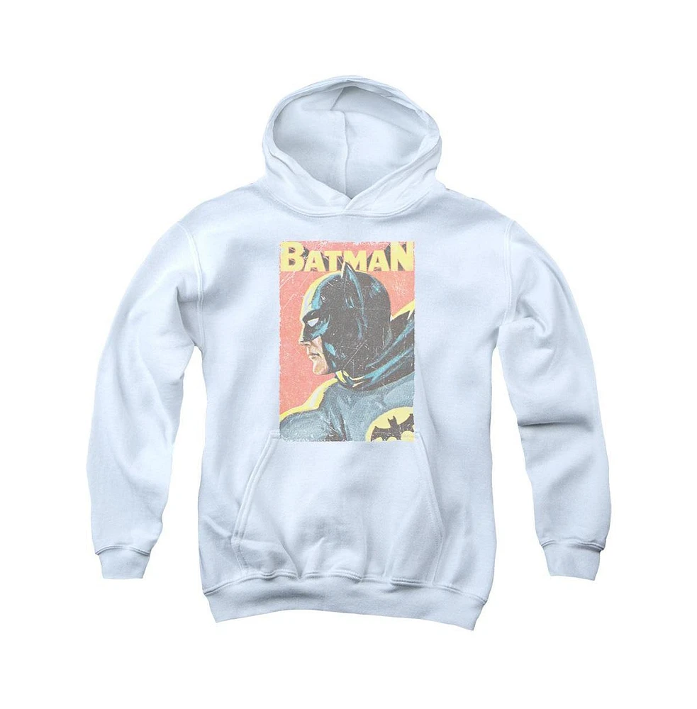 Batman Boys Classic Tv Youth Vintman Pull Over Hoodie / Hooded Sweatshirt