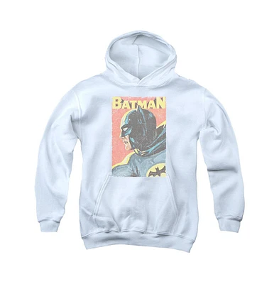 Batman Boys Classic Tv Youth Vintman Pull Over Hoodie / Hooded Sweatshirt
