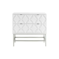 Simplie Fun Sonata Accent Chest With 2 Drawers