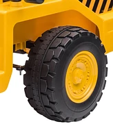 Freddo Cat 12V Dump Truck 1-Seater Ride-On