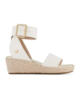 Jessica Simpson Little and Big Girls Asha Cuff Wedge Open Toe Sandals