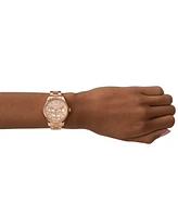 Fossil Women's Rye Multifunction Rose Gold-Tone Stainless Steel Watch, 36mm