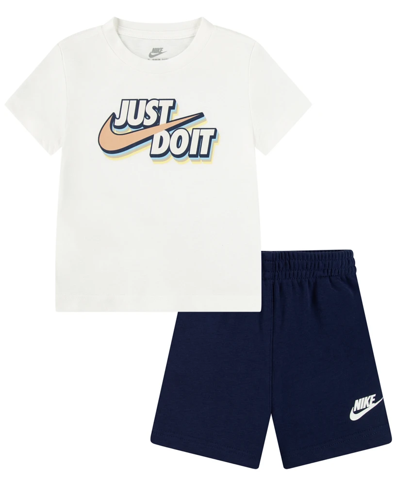 Nike Toddler Boys Fleece Short Set