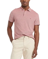 Tommy Hilfiger Men's Slim-Fit Mouline Oxford Polo Shirt