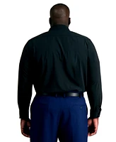 Big & Tall Haggar Men's Smart Wash Classic Fit Dress Shirt