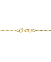 Effy Emerald (1-3/8 ct. t.w.) & Diamond (1/5 ct. t.w.) Pendant Necklace in 14k Gold