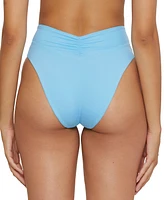 Becca Women's V-Front High-Leg Bikini Bottoms