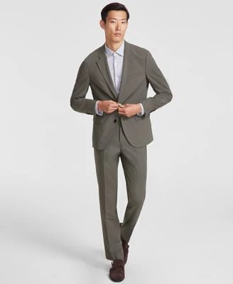 Hugo By Hugo Boss Mens Modern Fit Wool Blend Suit