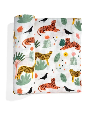 In the Jungle Viscose From Bamboo Swaddle Blanket