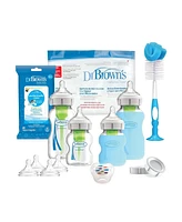 Dr. Browns Dr. Brown's 20 Piece Options + Wide-Neck Glass Baby Bottle Starter Set