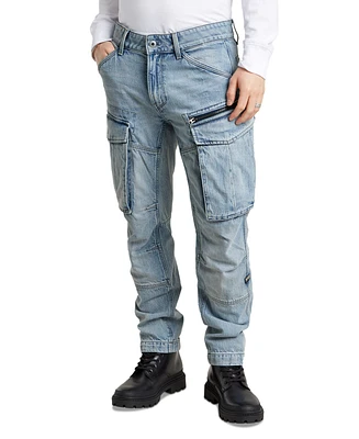 G-Star Raw Men's Tapered-Fit Rovic Zip Moto Jeans