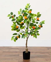 Nearly Natural 3ft. Artificial Tangerine Tree