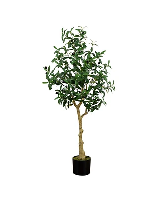 Nearly Natural 4ft. Artificial Olive Tree