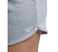 Reebok Plus Active Identity French Terry Pull-On Shorts