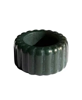 seree Sophia — Ribbed jade ring