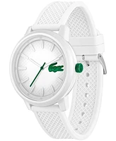 Lacoste Unisex L.12.12. Silicone Strap Watch 48mm