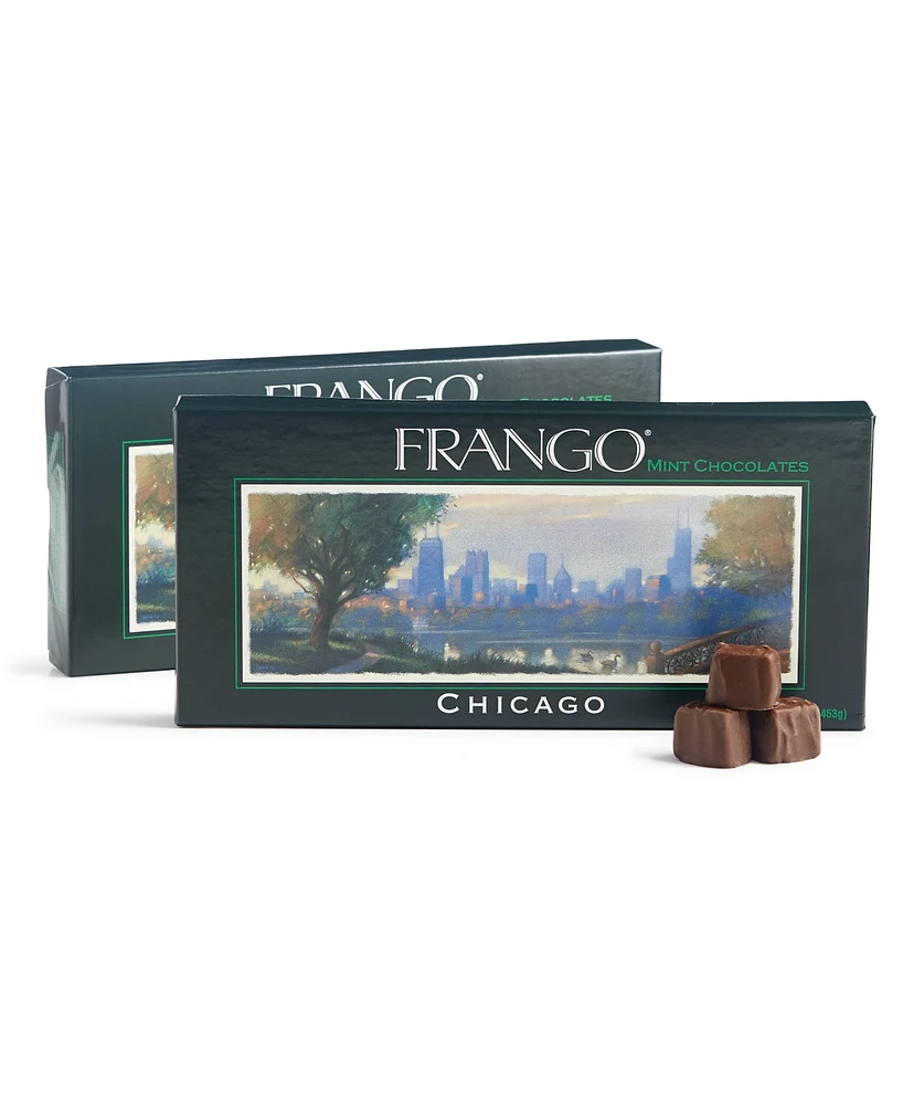 Frango Chocolates 1 Lb Chicago Skyline Milk Mint Box of Chocolates, 2 Pack, Created for Macy's