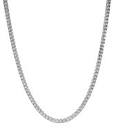 Men's Diamond 24" Tennis Necklace (2 ct. t.w.) in Sterling Silver