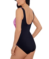 Swim Solutions Women's Ombre Tank One-Piece Swimsuit