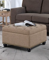 Convenience Concepts 28" Designs4Comfort Herald Square Ottoman Coffee Table