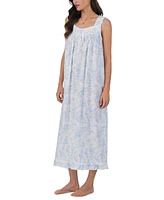 Eileen West Women's Floral Lace-Trim Ballet Nightgown