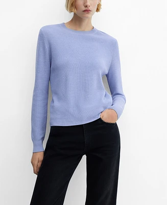 Mango Women's Round Neck Knit Sweater