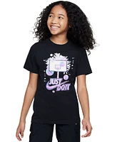 Nike Big Kids Sportswear Cotton Just Do It Graphic T-Shirt