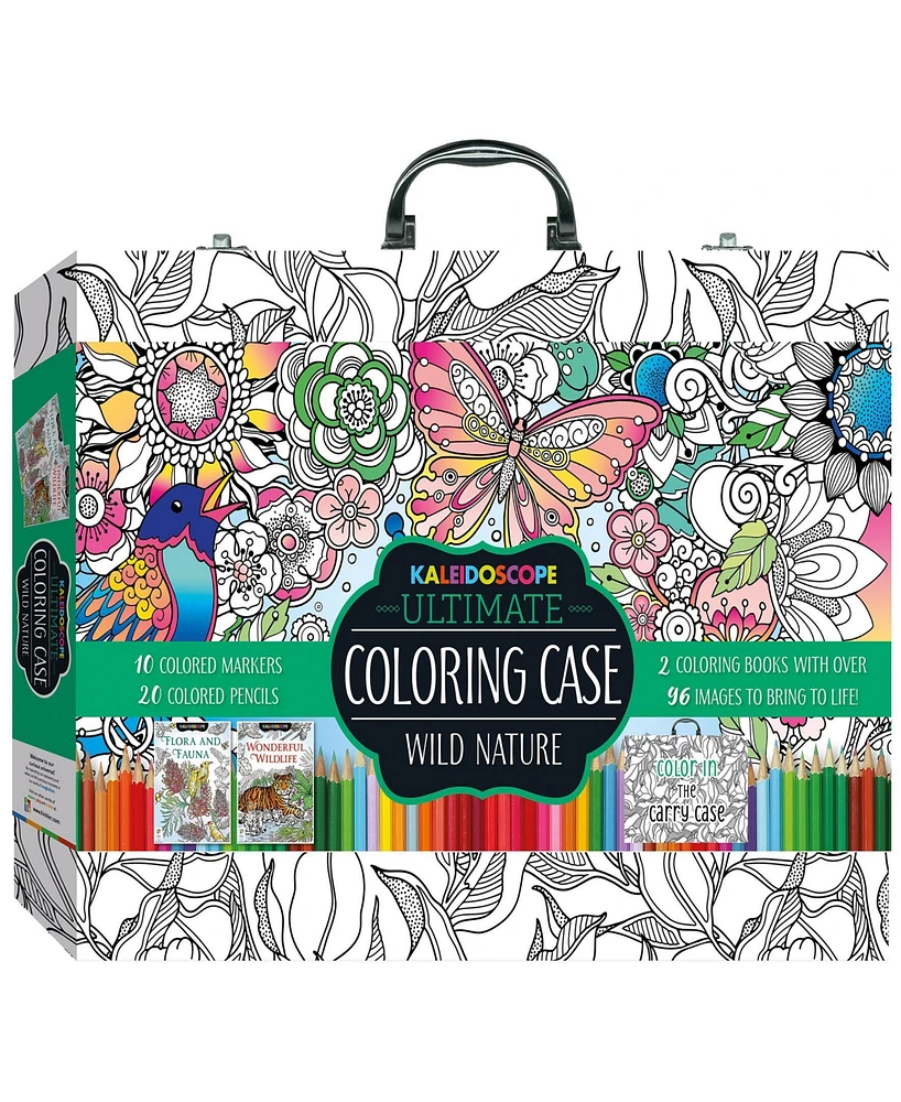 Kaleidoscope - Ultimate Coloring Nature Carry Case Coloring Kit