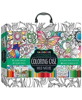 Kaleidoscope - Ultimate Coloring Nature Carry Case Coloring Kit