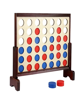 Trimate Giant Wooden Connect 4 Game