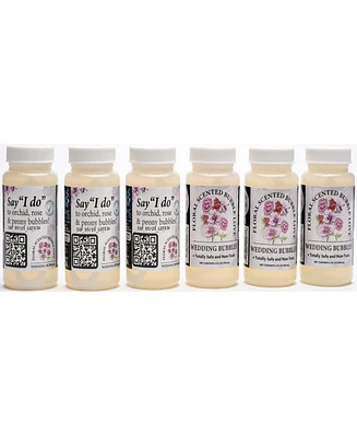 Atomic Bubbles - Bubble Love Scented Bubbles Floral 6 Pack