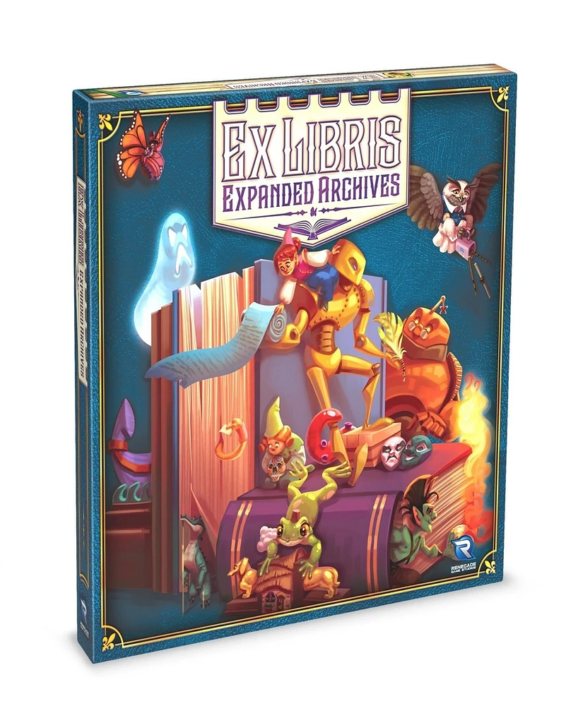 Renegade Game Studios - Ex Libris - Expanded Archives Expansion Board Game