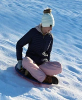 Snowfun - Hot Pink Round Foam Sled