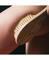 Pursonic Bath Body Brush with Lotus Wooden Handle