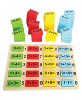 Small Foot Wooden Math Number Tiles Educational Toy