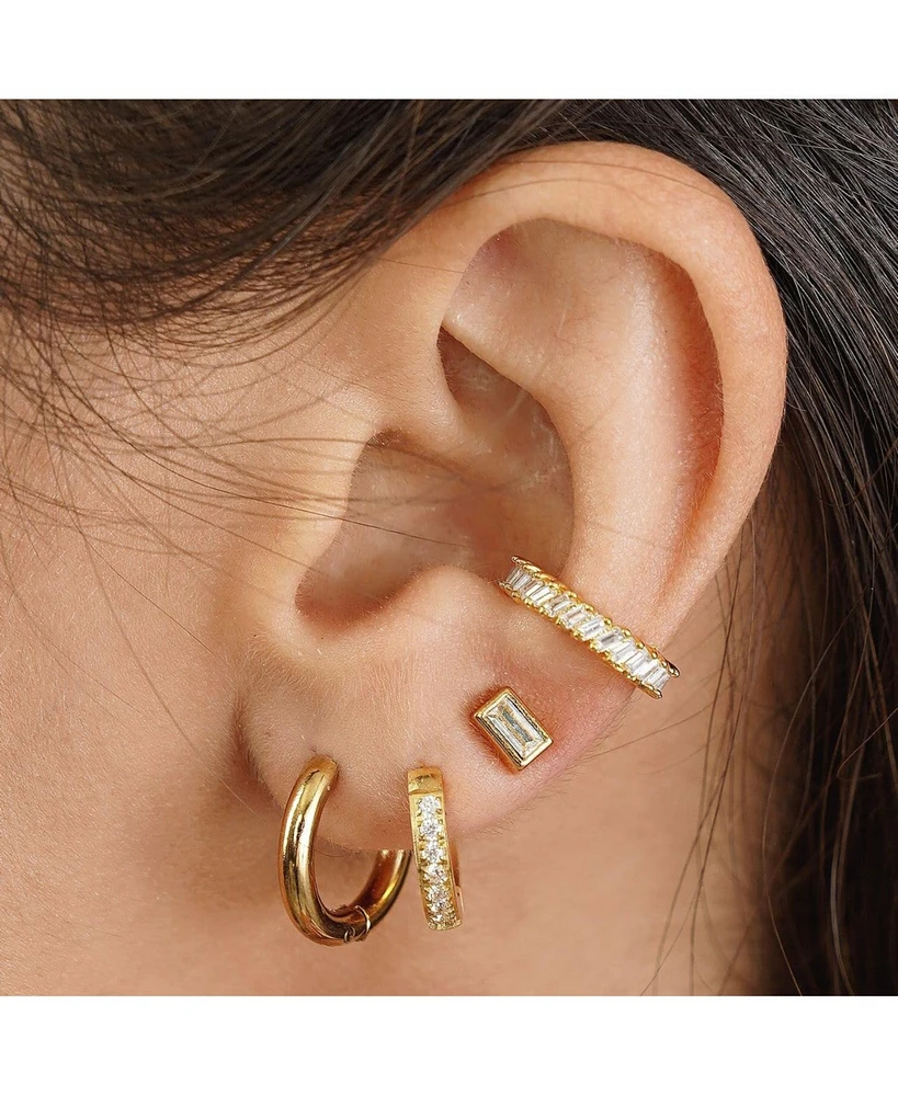 Ellie Vail Erin Huggie Hoop Earring