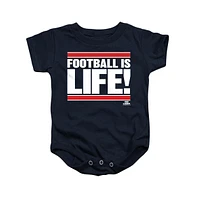 Ted Lasso Baby Girls Football Is Life Snapsuit