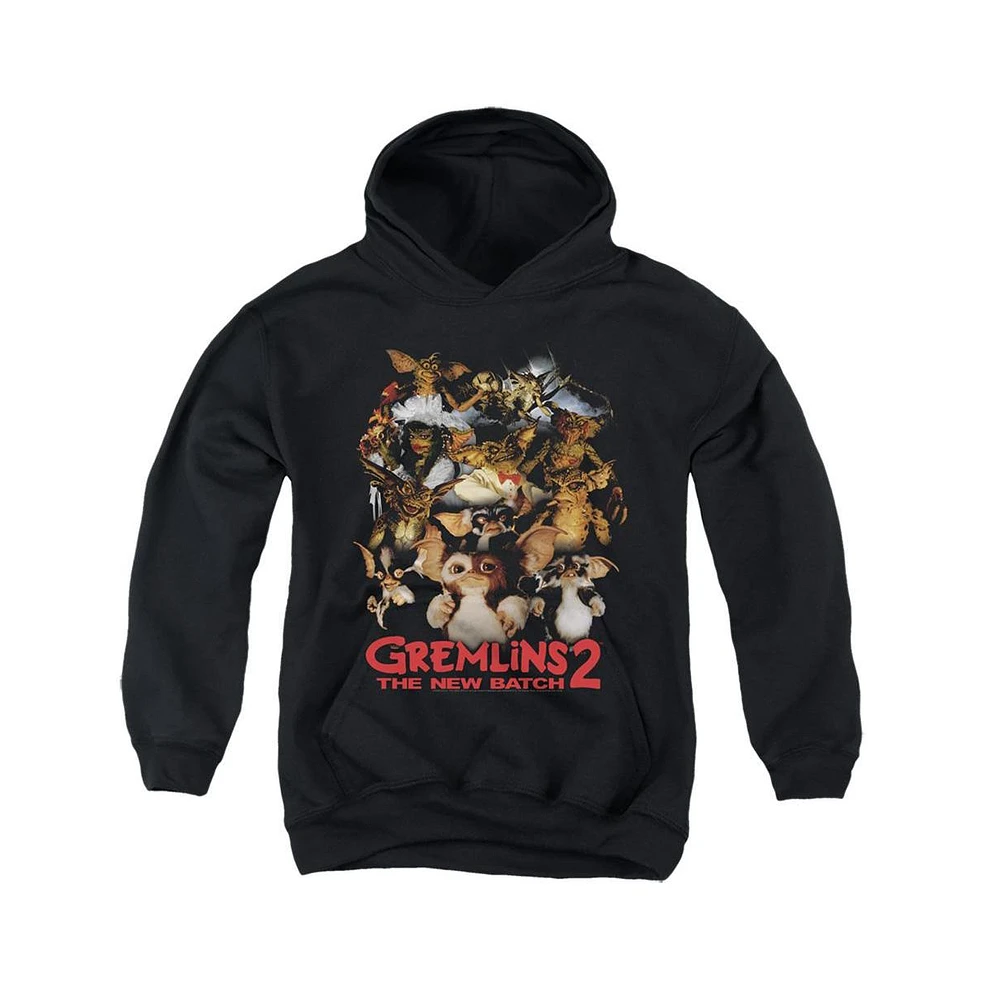 Gremlins Boys 2 Youth Goon Crew Pull Over Hoodie / Hooded Sweatshirt