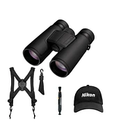 Nikon Monarch M5 12x42 Binoculars with Hat and Accessory Bundle