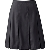 Lands' End Women's Box Pleat Skirt Top of Knee