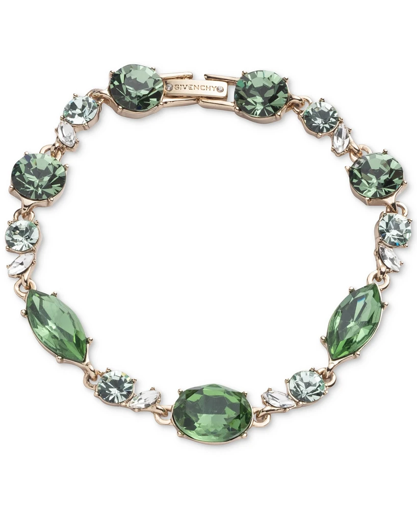 Givenchy Crystal Stone Link Flex Bracelet