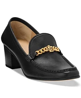 Lauren Ralph Women's Winslet Chain Hardware Loafer Pumps