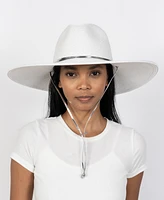 BCBGeneration Oversized Brim Metallic Panama