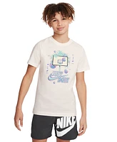 Nike Big Kids Sportswear Cotton Just Do It Graphic T-Shirt