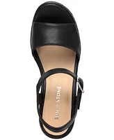 Sun + Stone Women's Edisonn Block Heel Espadrille Platform Sandals, Created for Macy's