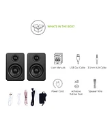 Kanto YU2 Powered Desktop Speakers - Pair