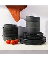 Gibson Elite James Street Reactive 16 Pc. Dinnerware Set, Service for 4