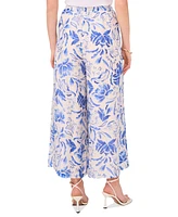 Vince Camuto Women's Printed Drawstring Wide-Leg Pants