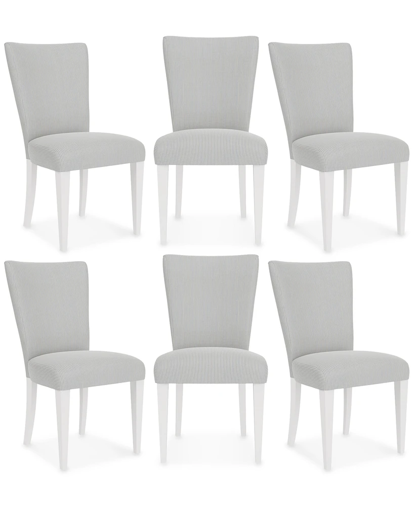 Catriona 6 Pc. Upholstered Side Chair Set, Created for Macy's