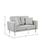 White Label Carson 58" Loveseat